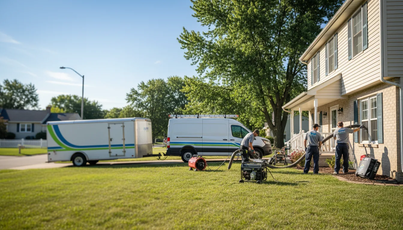 Flooded Basement Restoration And Cleanup With Repair in Wirt, MN near me